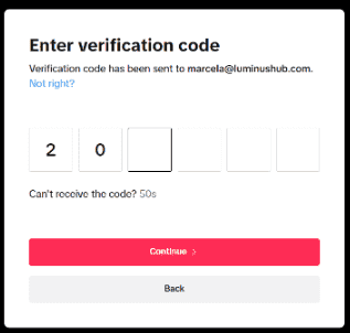 Enter Verification Code